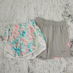 3 for $10 2 Pair Girl's Athletic Shorts size small (6/6x)